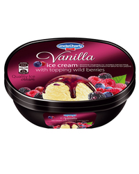 IceCream Vanilla wild berries